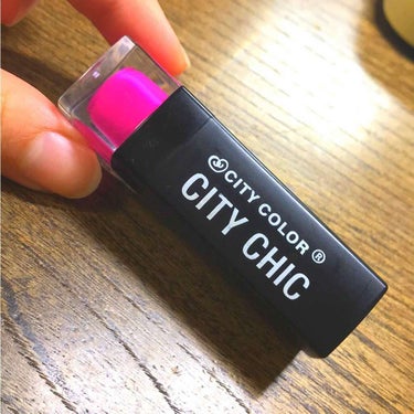 City Chic Lipstick/CITY COLOR/口紅を使ったクチコミ（1枚目）