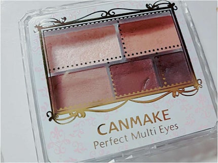 パーフェクトマルチアイズ/キャンメイク/アイシャドウパレットを使ったクチコミ(1枚目)