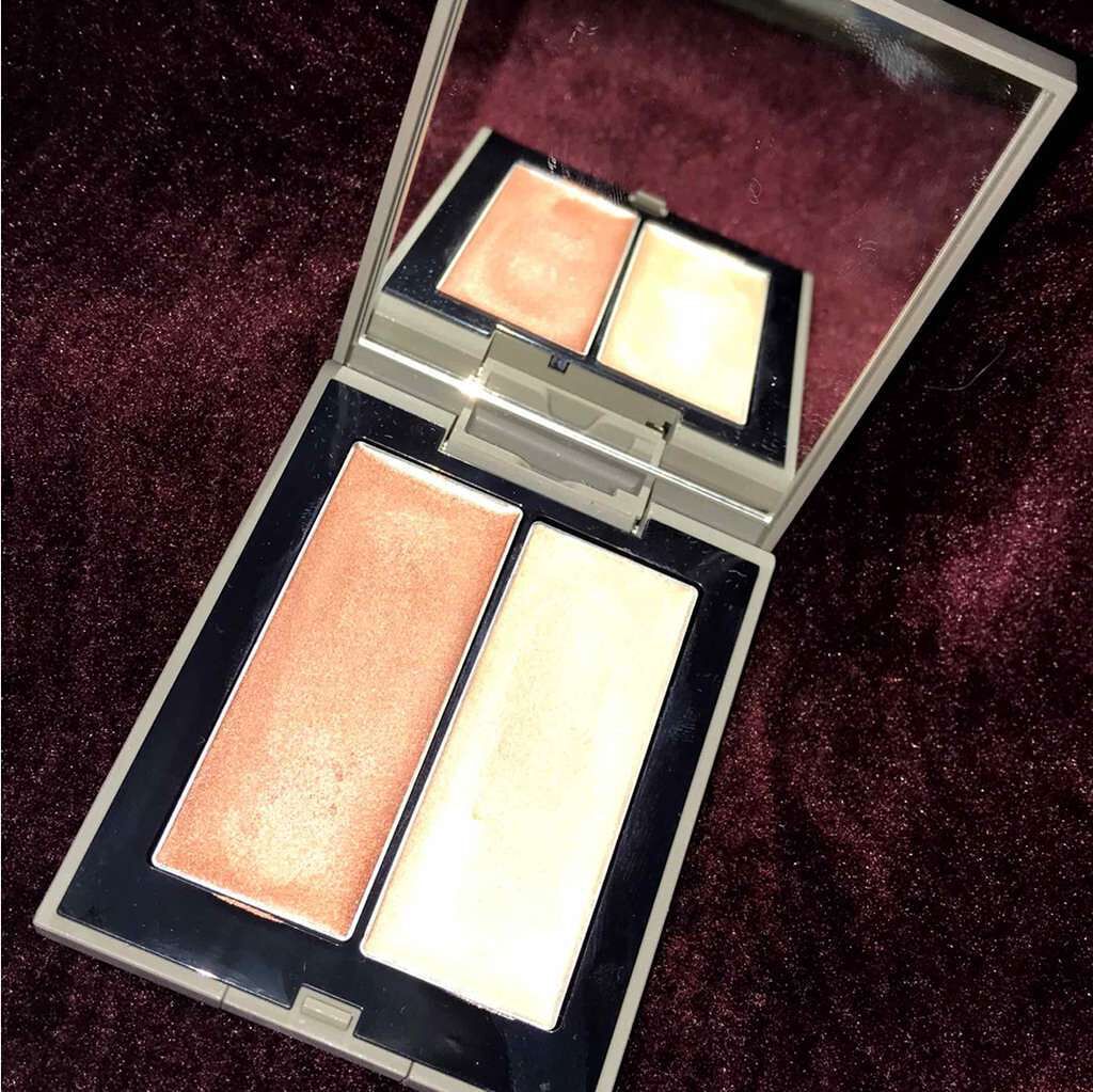 THREE シマリング グロー デュオ/THREE/クリームハイライトを使ったクチコミ（2枚目）