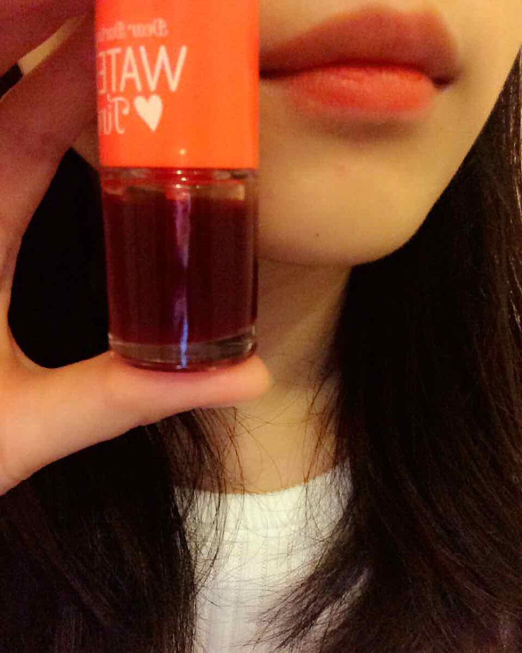 ウォーターティント/ETUDE/リップグロスを使ったクチコミ(1枚目)