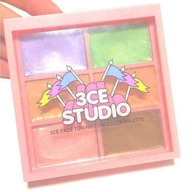 STUDIO FACE TUNING CONCEALER PALETTE/3CE/パレットコンシーラーを使ったクチコミ（1枚目）