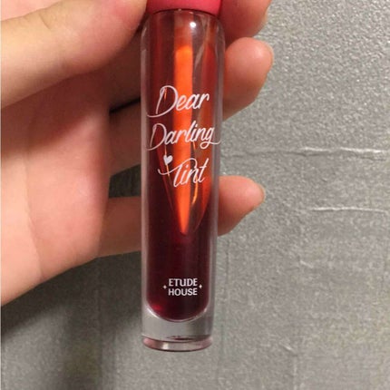 ディアダーリン ウォータージェルティント/ETUDE/リップティントを使ったクチコミ(2枚目)