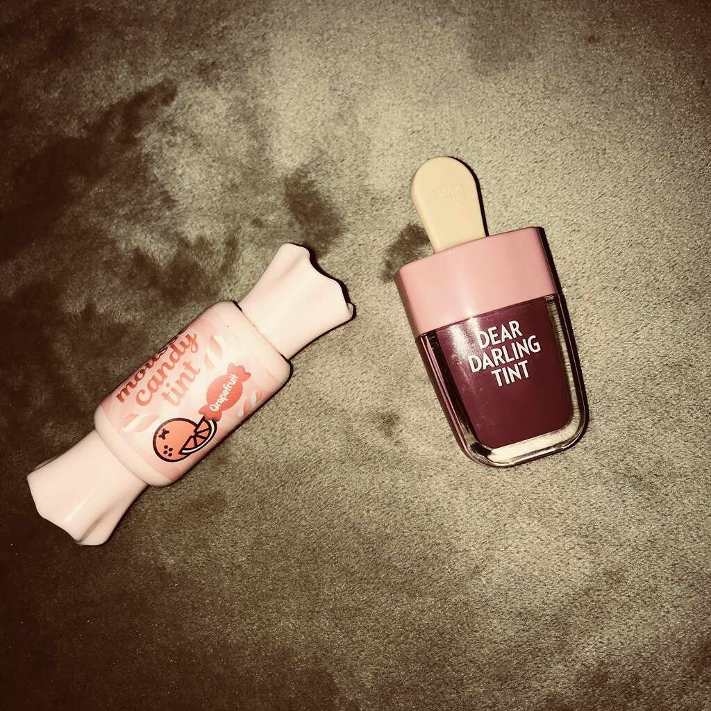 ディアダーリン ウォータージェルティント （アイスティント）/ETUDE/口紅を使ったクチコミ（1枚目）