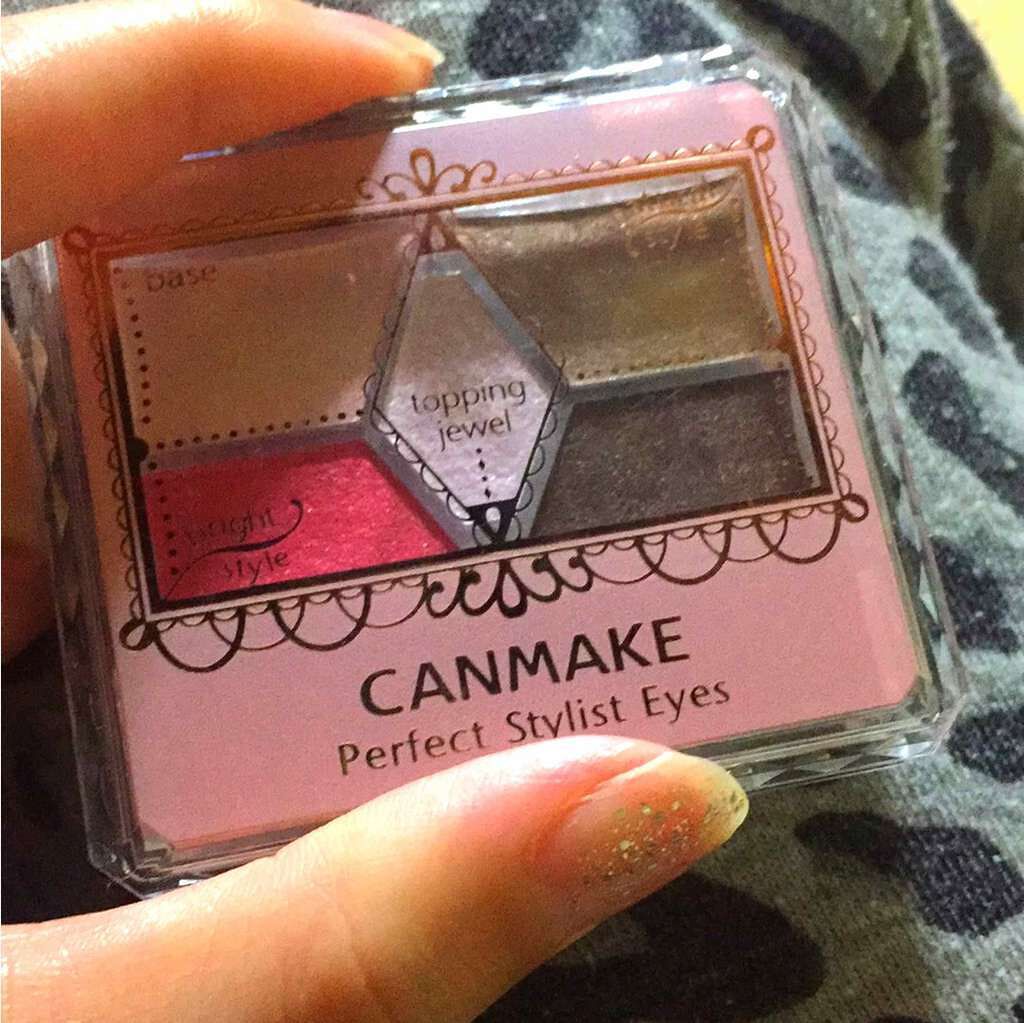 【旧品】パーフェクトスタイリストアイズ/キャンメイク/アイシャドウパレットを使ったクチコミ（1枚目）