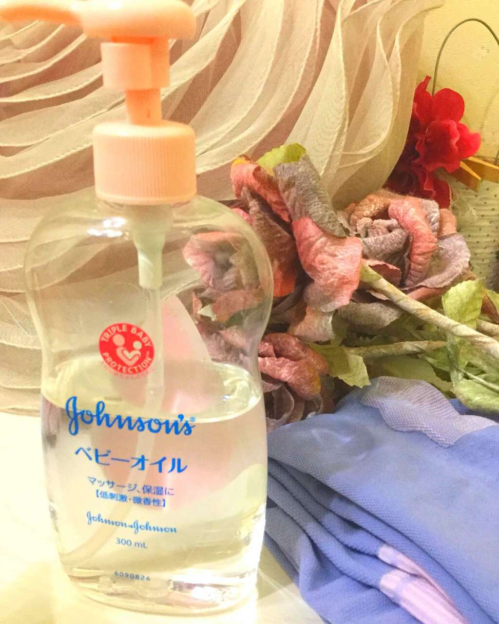 ベビーオイル 無香料/ジョンソンベビー/ボディオイルを使ったクチコミ(1枚目)