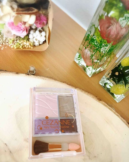 エアリータッチシャドウ/CEZANNE/アイシャドウパレットを使ったクチコミ(1枚目)
