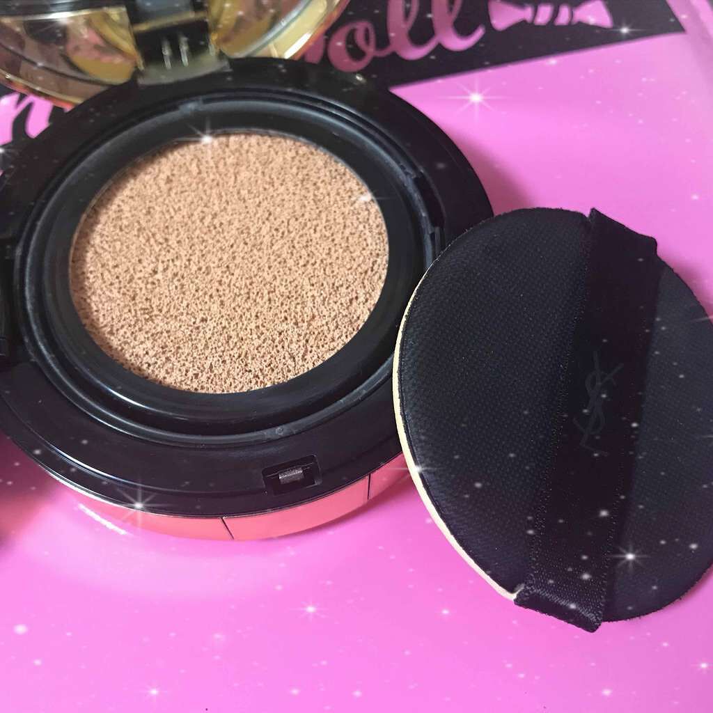 アンクル ド ポー ルクッション/YVES SAINT LAURENT BEAUTE/クッションファンデーションを使ったクチコミ(2枚目)