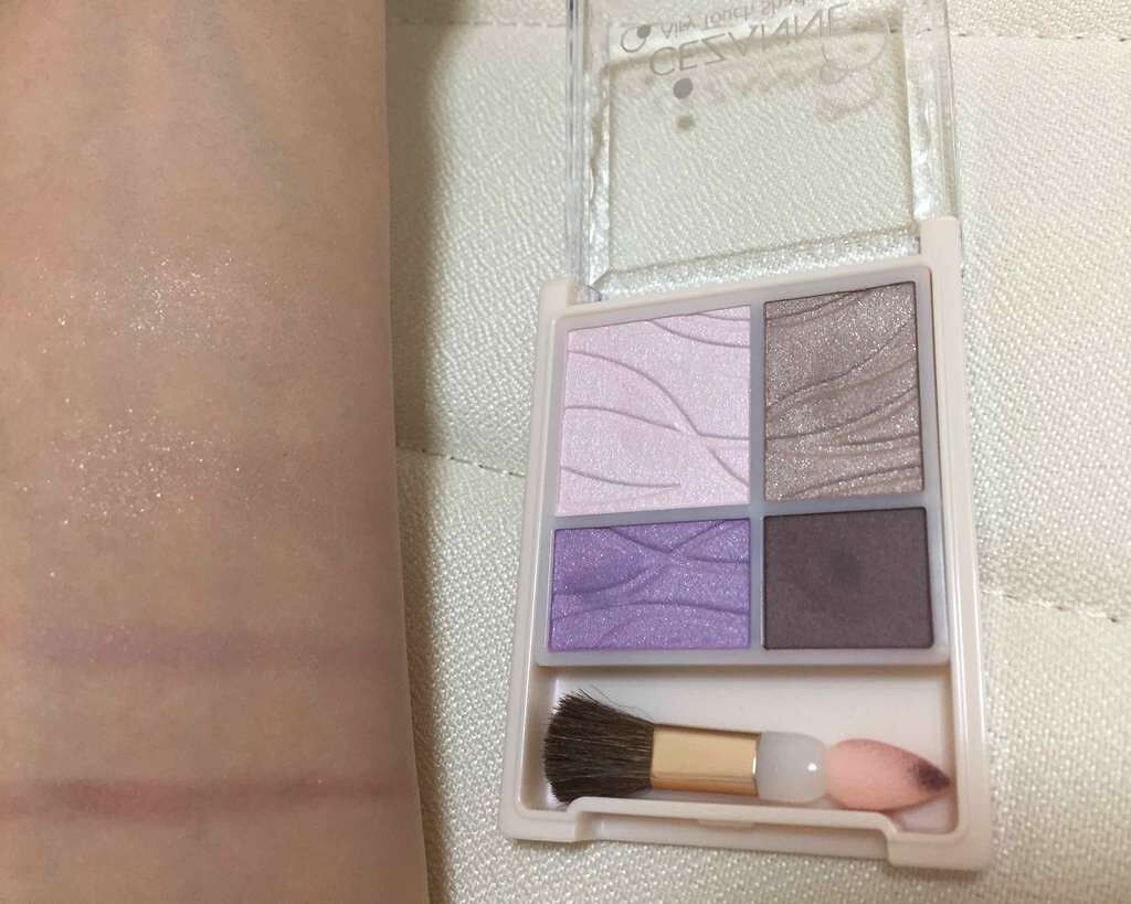 エアリータッチシャドウ/CEZANNE/アイシャドウパレットを使ったクチコミ(2枚目)