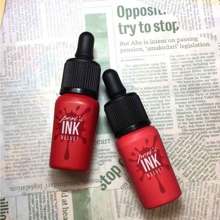 インク ベルベット/PERIPERA/口紅を使ったクチコミ(1枚目)