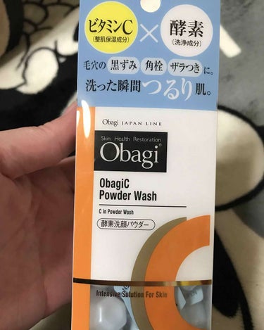 毛穴の黒ずみや角栓が気になって何かいい商品はないかと探し辿りついたのが、このオバジC✨
少々お値段はするけど、効果あります！！
つっぱることもなく、ツルスベ肌に仕上がります✌