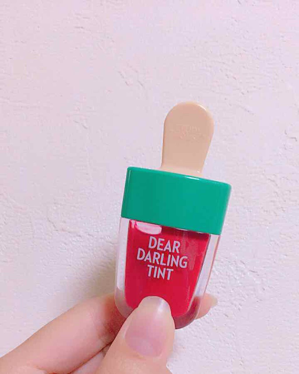 ディアダーリン ウォータージェルティント (アイスティント)/ETUDE/口紅を使ったクチコミ(1枚目)