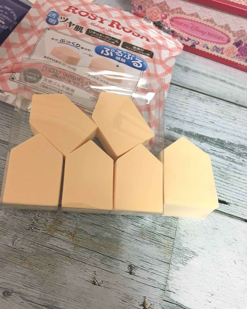ジェリータッチスポンジ ハウス型/ロージーローザ/パフ・スポンジを使ったクチコミ（2枚目）