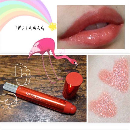 カラーバースト ラッカー バーム/REVLON/口紅を使ったクチコミ(1枚目)