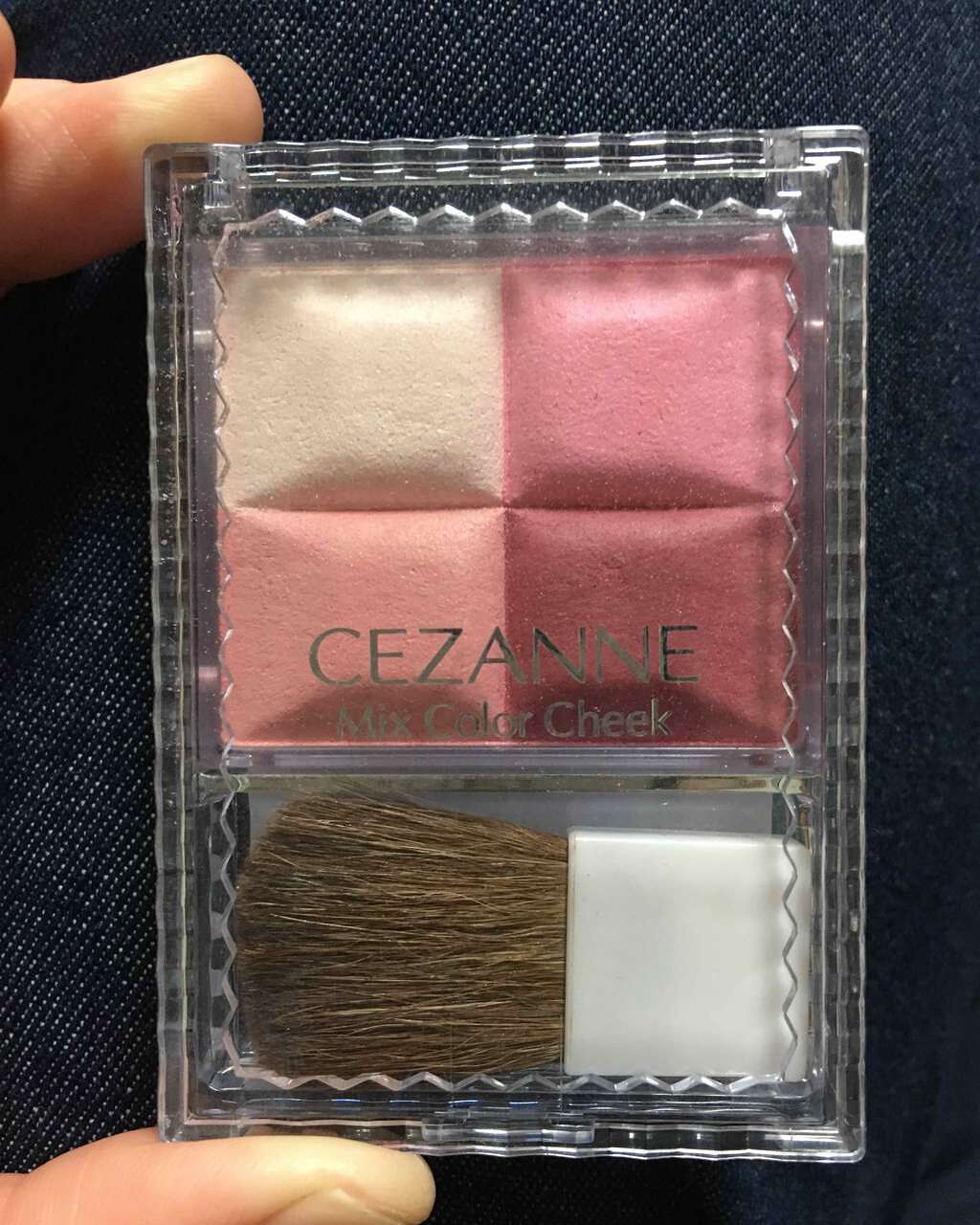 ミックスカラーチーク/CEZANNE/パウダーチークを使ったクチコミ(1枚目)