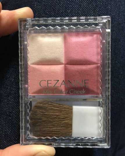 ミックスカラーチーク/CEZANNE/パウダーチークを使ったクチコミ(1枚目)