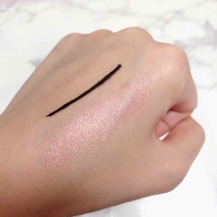 リキッドアイライナー ウォータープルーフ スーパーブラック/ドーリーウインク/リキッドアイライナーを使ったクチコミ(3枚目)