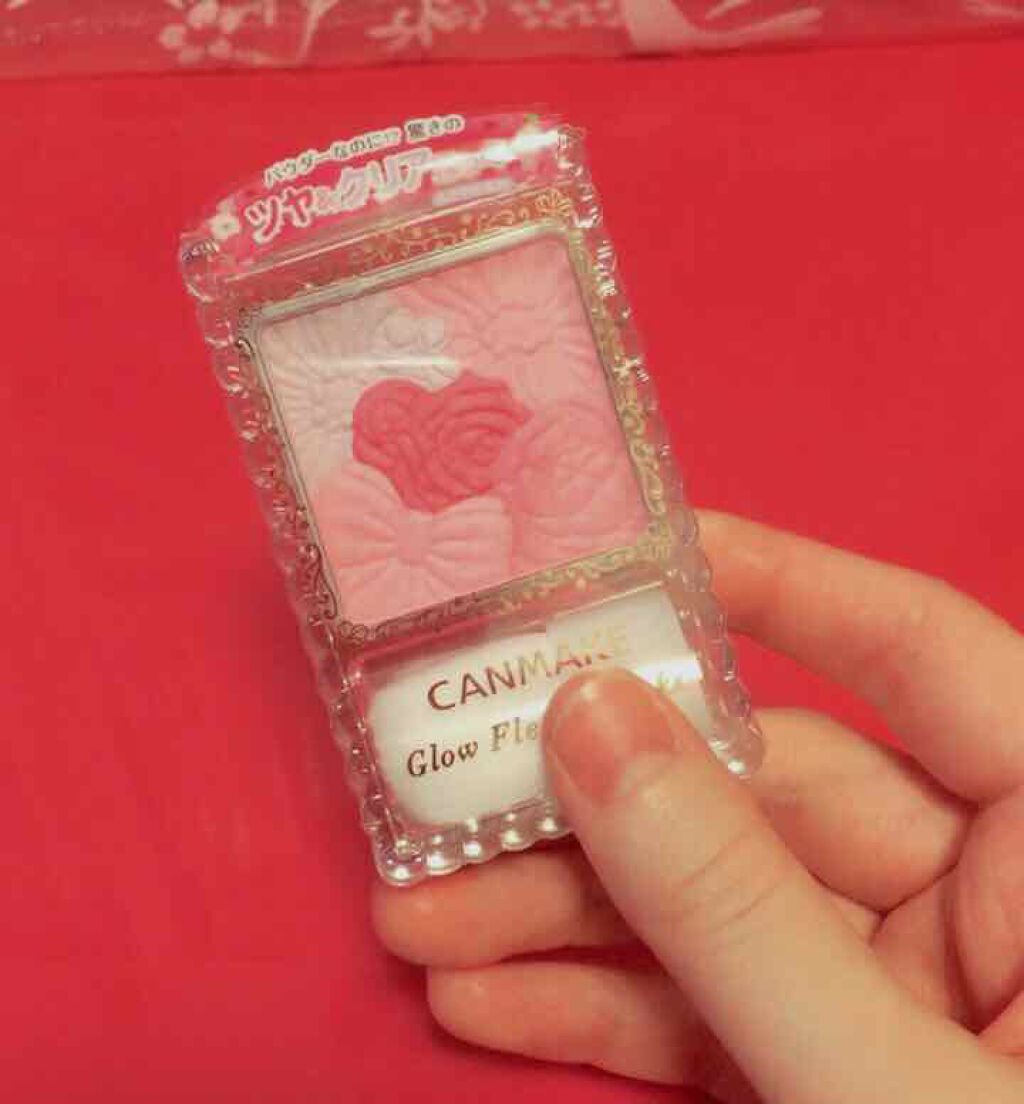 グロウフルールチークス/キャンメイク/パウダーチークを使ったクチコミ(1枚目)