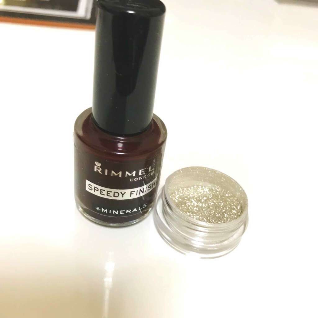 スピーディ フィニッシュ N/リンメル ロンドン/マニキュアを使ったクチコミ（1枚目）