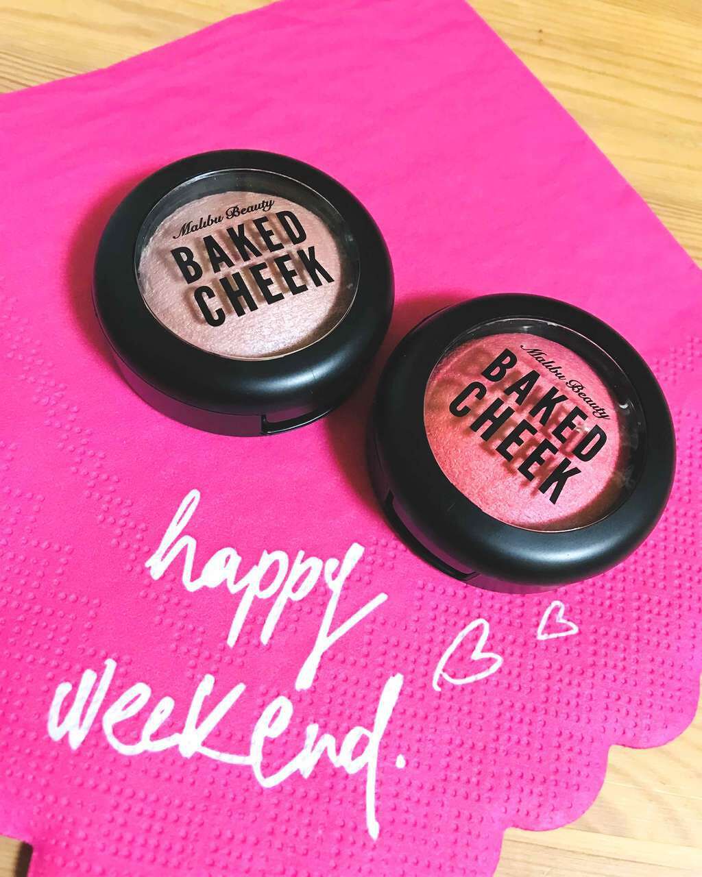 ベイクドチーク/マリブビューティー/パウダーチークを使ったクチコミ(1枚目)