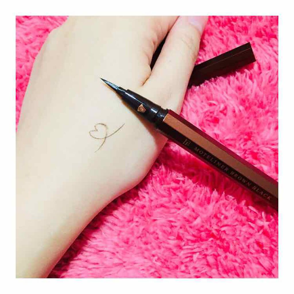 モテライナー リキッド/UZU BY FLOWFUSHI/リキッドアイライナーを使ったクチコミ(1枚目)