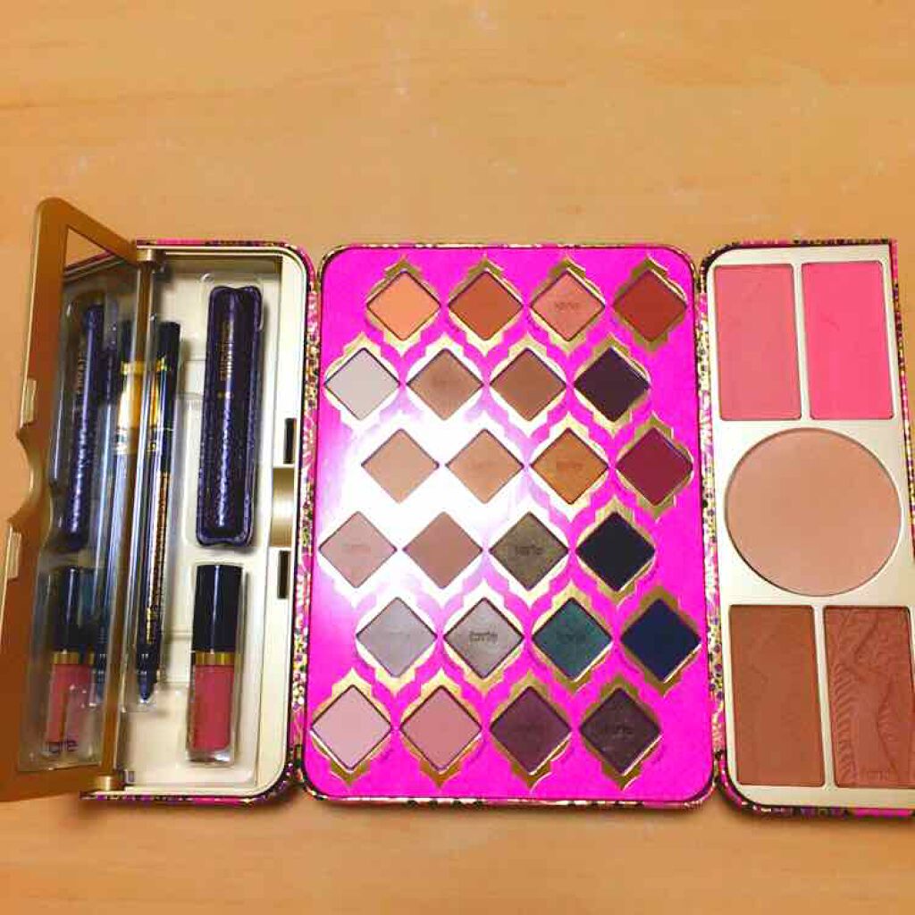 Limited-Edition Treasure Box Collector's Set 2017/tarte/メイクアップキットを使ったクチコミ（3枚目）