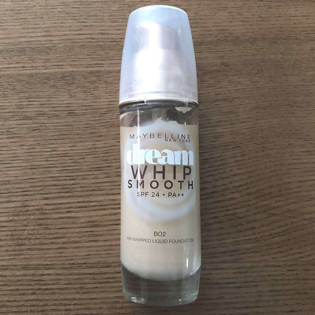 ドリームホイップ スムース リキッド/MAYBELLINE NEW YORK/リキッドファンデーションを使ったクチコミ(1枚目)
