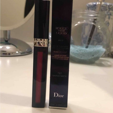 ルージュ ディオール リキッド/Dior/口紅を使ったクチコミ(1枚目)