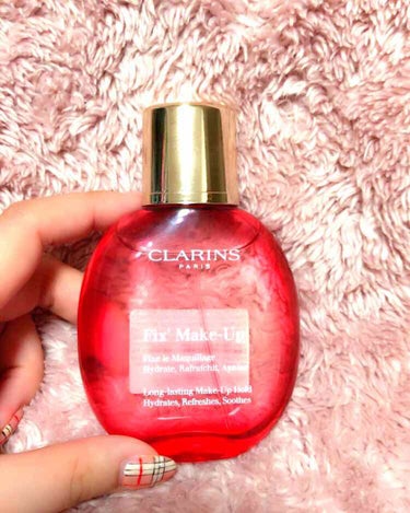 フィックス メイクアップ/CLARINS/ミスト状化粧水を使ったクチコミ（1枚目）