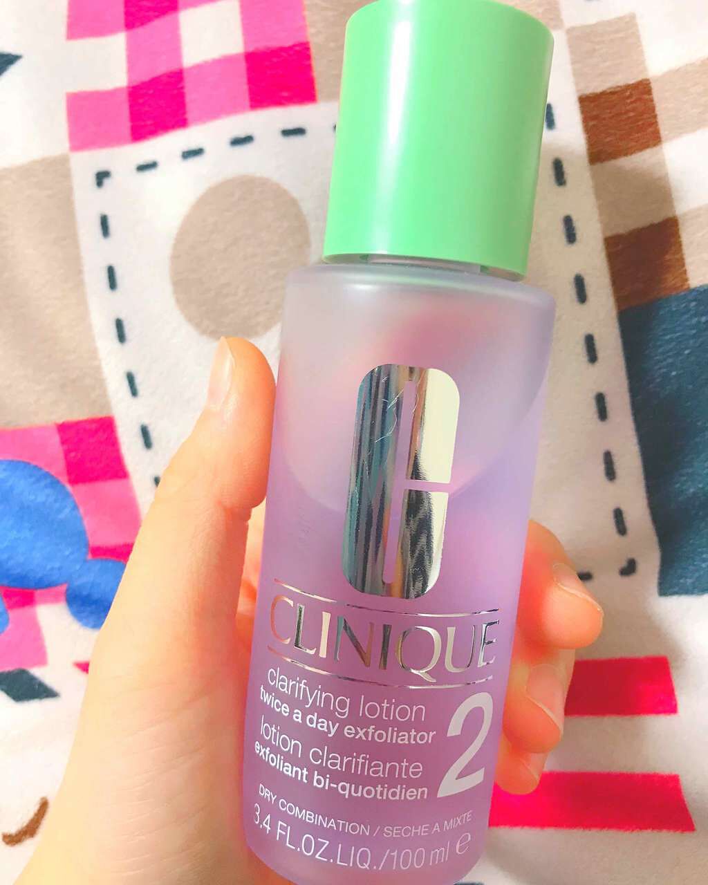 クラリファイング ローション 2/CLINIQUE/拭き取り化粧水を使ったクチコミ(1枚目)