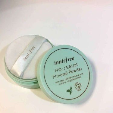 ノーセバム ミネラルパウダー/innisfree/ルースパウダーを使ったクチコミ（1枚目）