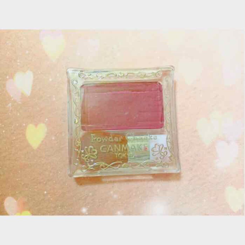 【旧品】パウダーチークス/キャンメイク/パウダーチークを使ったクチコミ(1枚目)