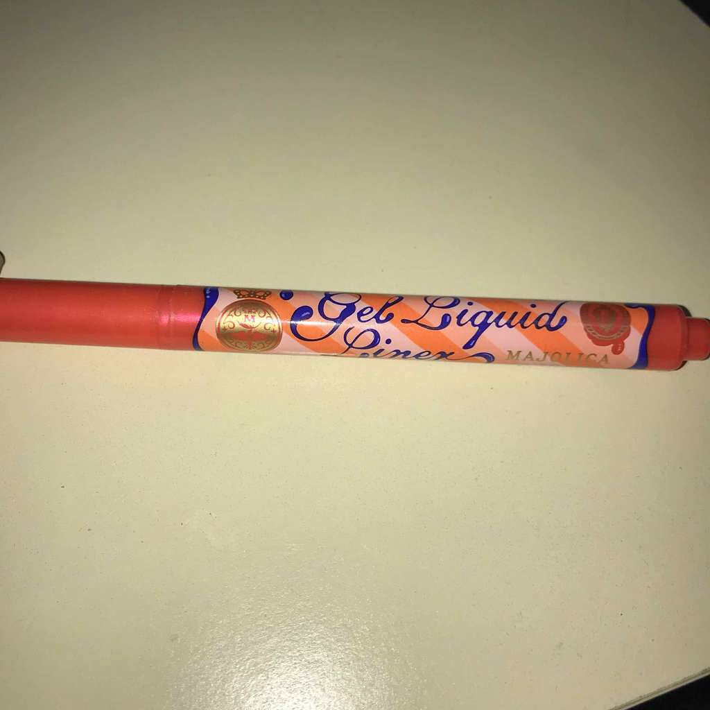 ジェルリキッドライナー/MAJOLICA MAJORCA/リキッドアイライナーを使ったクチコミ(1枚目)