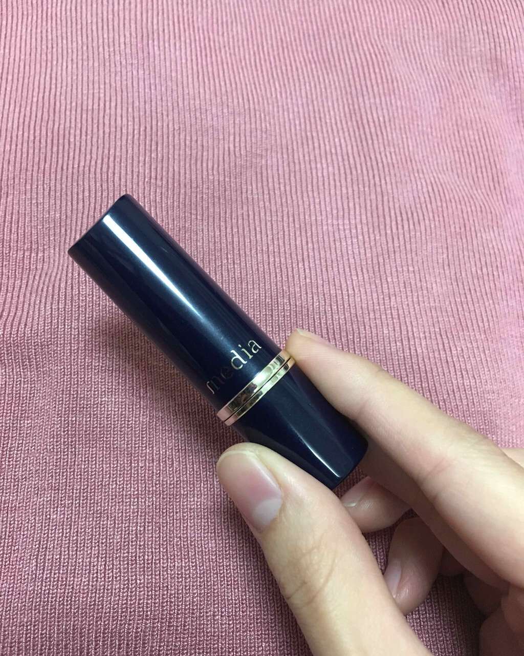 クリーミィラスティングリップA/media/口紅を使ったクチコミ(2枚目)