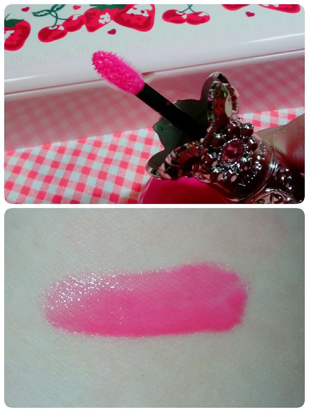 フォーエヴァージューシー オイルルージュ シアー/JILL STUART/口紅を使ったクチコミ(2枚目)