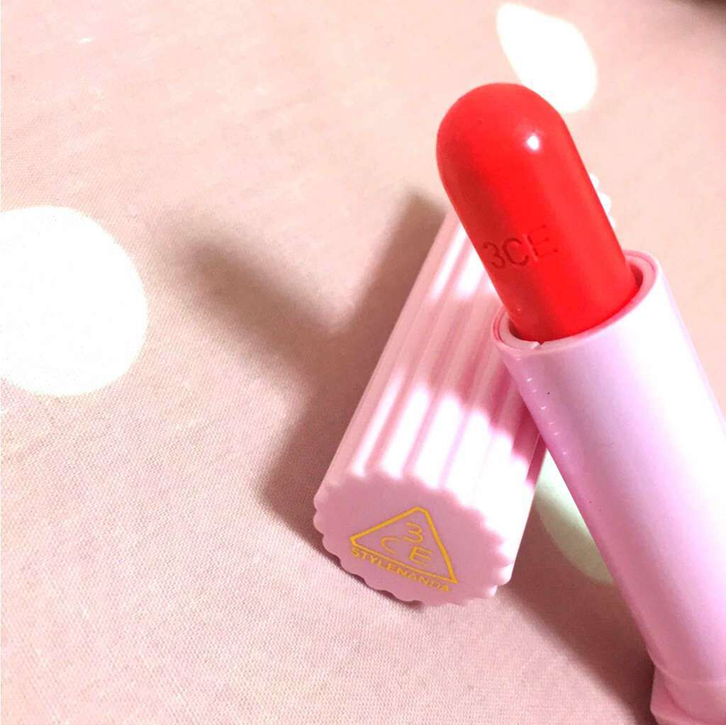 LOVE 3CE GLOSSY LIP STICK/3CE/口紅を使ったクチコミ(2枚目)