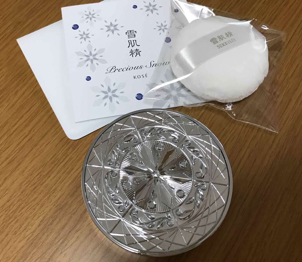 プレシャス スノー/雪肌精/プレストパウダーを使ったクチコミ(1枚目)