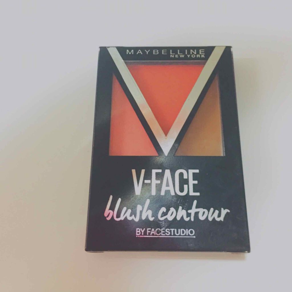 フェイスステュディオ Vフェイス ブラッシュ/MAYBELLINE NEW YORK/パウダーチークを使ったクチコミ(1枚目)