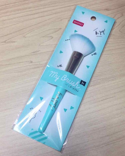 春姫 チークブラシ/DAISO/メイクブラシを使ったクチコミ(1枚目)