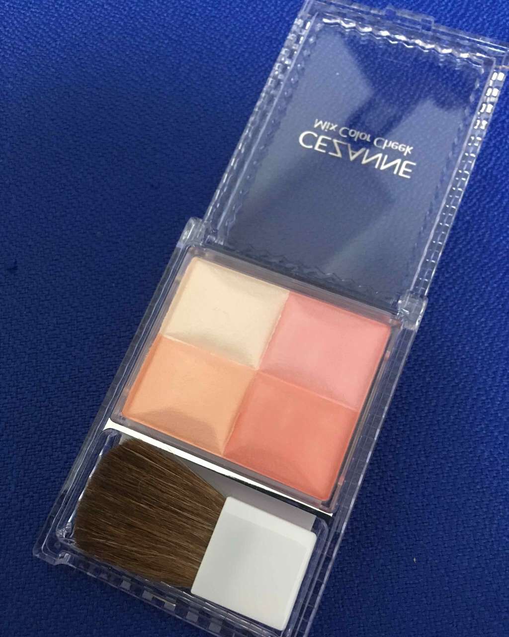 ミックスカラーチーク/CEZANNE/パウダーチークを使ったクチコミ(1枚目)