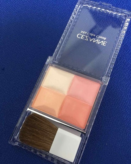 ミックスカラーチーク/CEZANNE/パウダーチークを使ったクチコミ(1枚目)