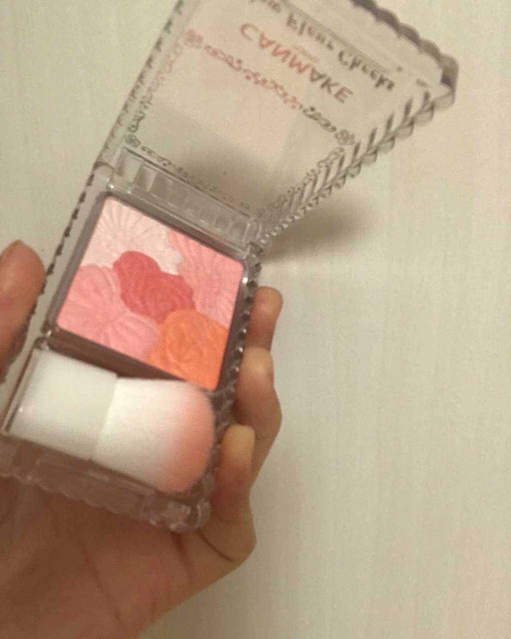 グロウフルールチークス/キャンメイク/パウダーチークを使ったクチコミ（2枚目）