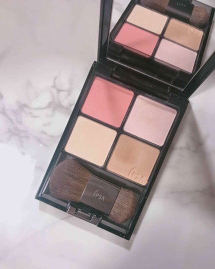 デザイニング フェイスカラーパレット/IPSA/プレストパウダーを使ったクチコミ(1枚目)