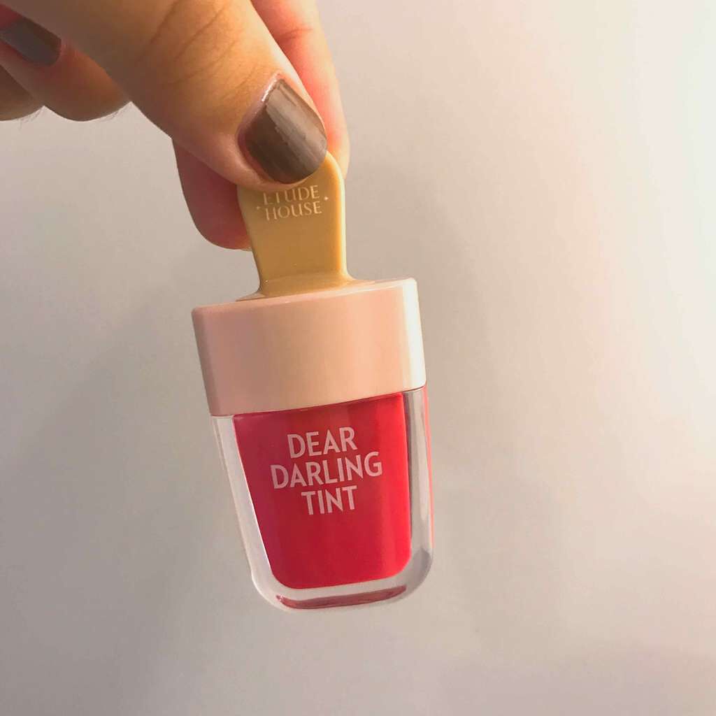 ディアダーリン ウォータージェルティント (アイスティント)/ETUDE/口紅を使ったクチコミ(1枚目)