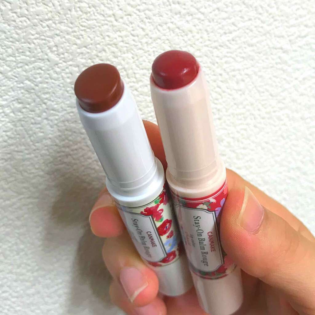 ステイオンバームルージュ/キャンメイク/口紅を使ったクチコミ(2枚目)