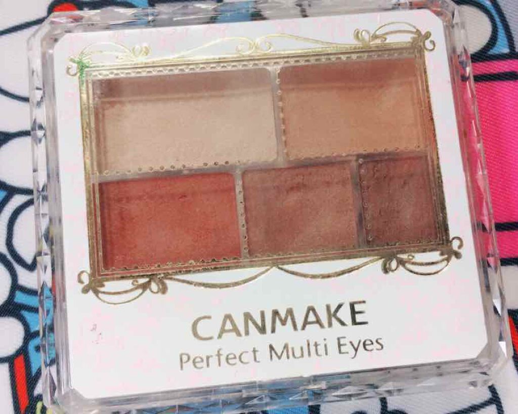 パーフェクトマルチアイズ/キャンメイク/アイシャドウパレットを使ったクチコミ(1枚目)