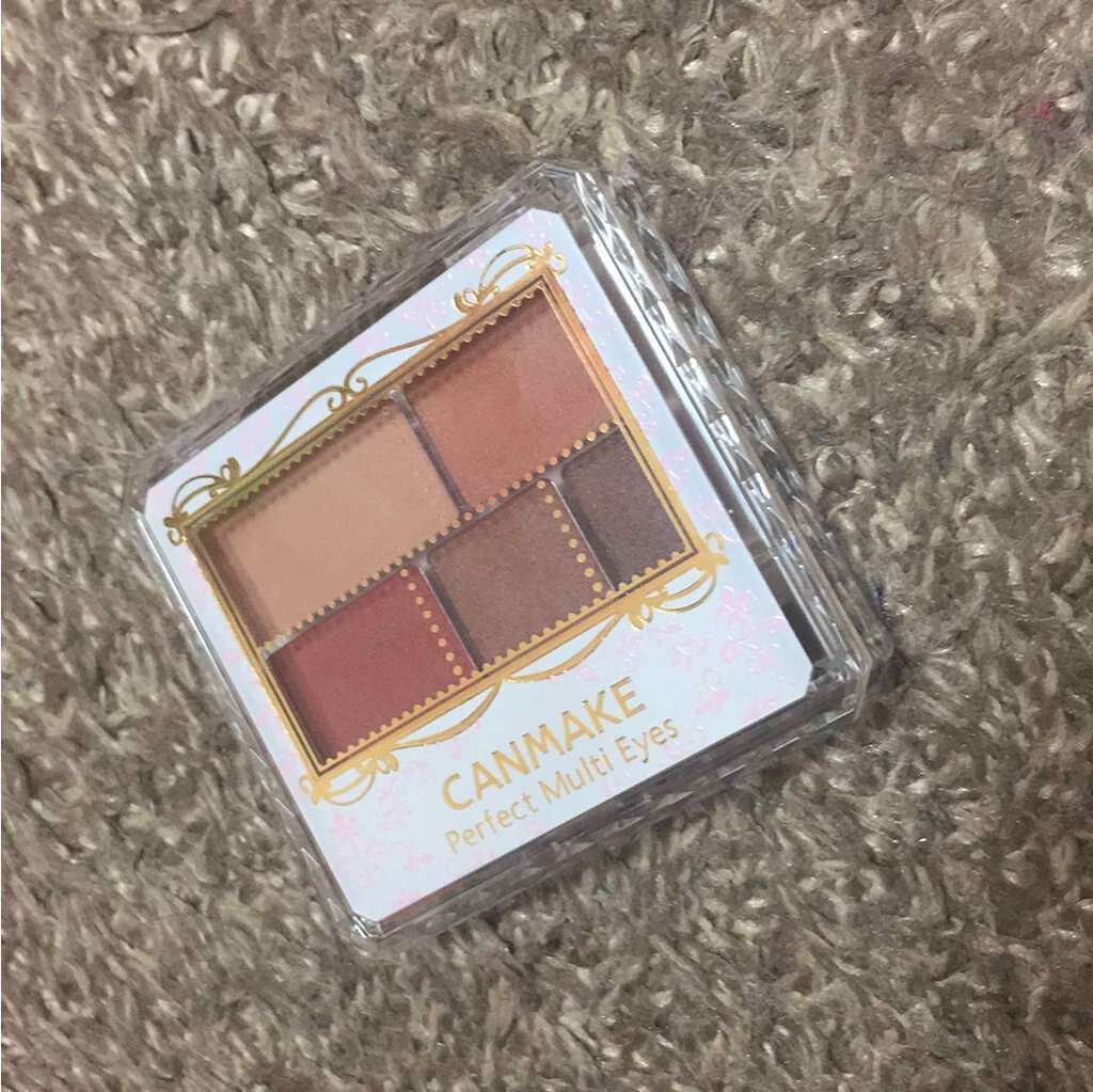 パーフェクトマルチアイズ/キャンメイク/アイシャドウパレットを使ったクチコミ（1枚目）