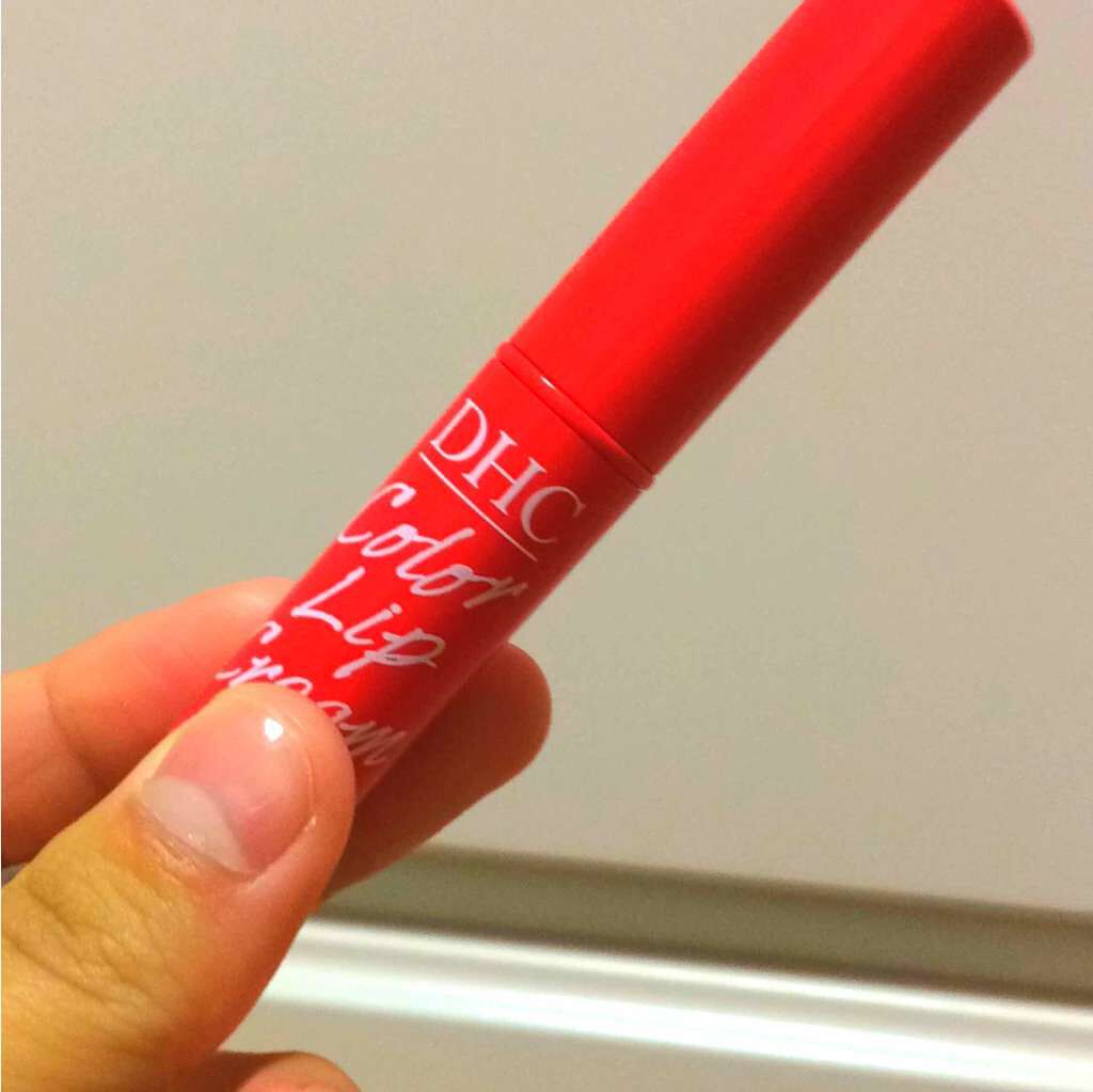 濃密うるみカラーリップクリーム/DHC/リップクリームを使ったクチコミ(1枚目)
