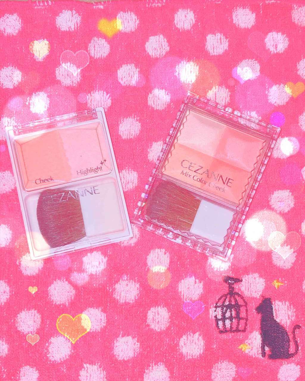 シルクタッチチーク/CEZANNE/パウダーチークを使ったクチコミ（1枚目）