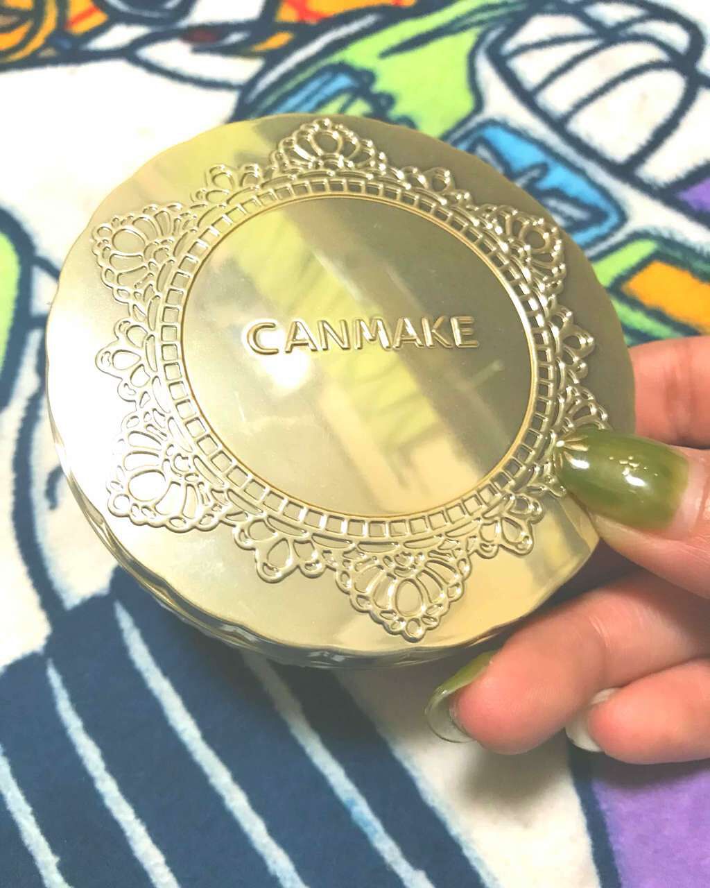 【旧品】マシュマロフィニッシュパウダー/キャンメイク/プレストパウダーを使ったクチコミ(1枚目)