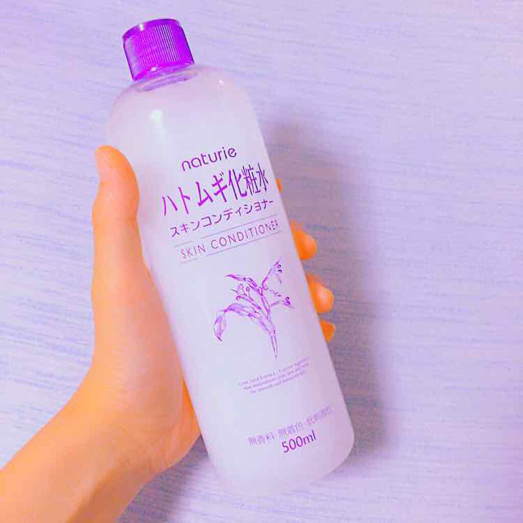 ハトムギ化粧水(ナチュリエ スキンコンディショナー R )/ナチュリエ/化粧水を使ったクチコミ(1枚目)